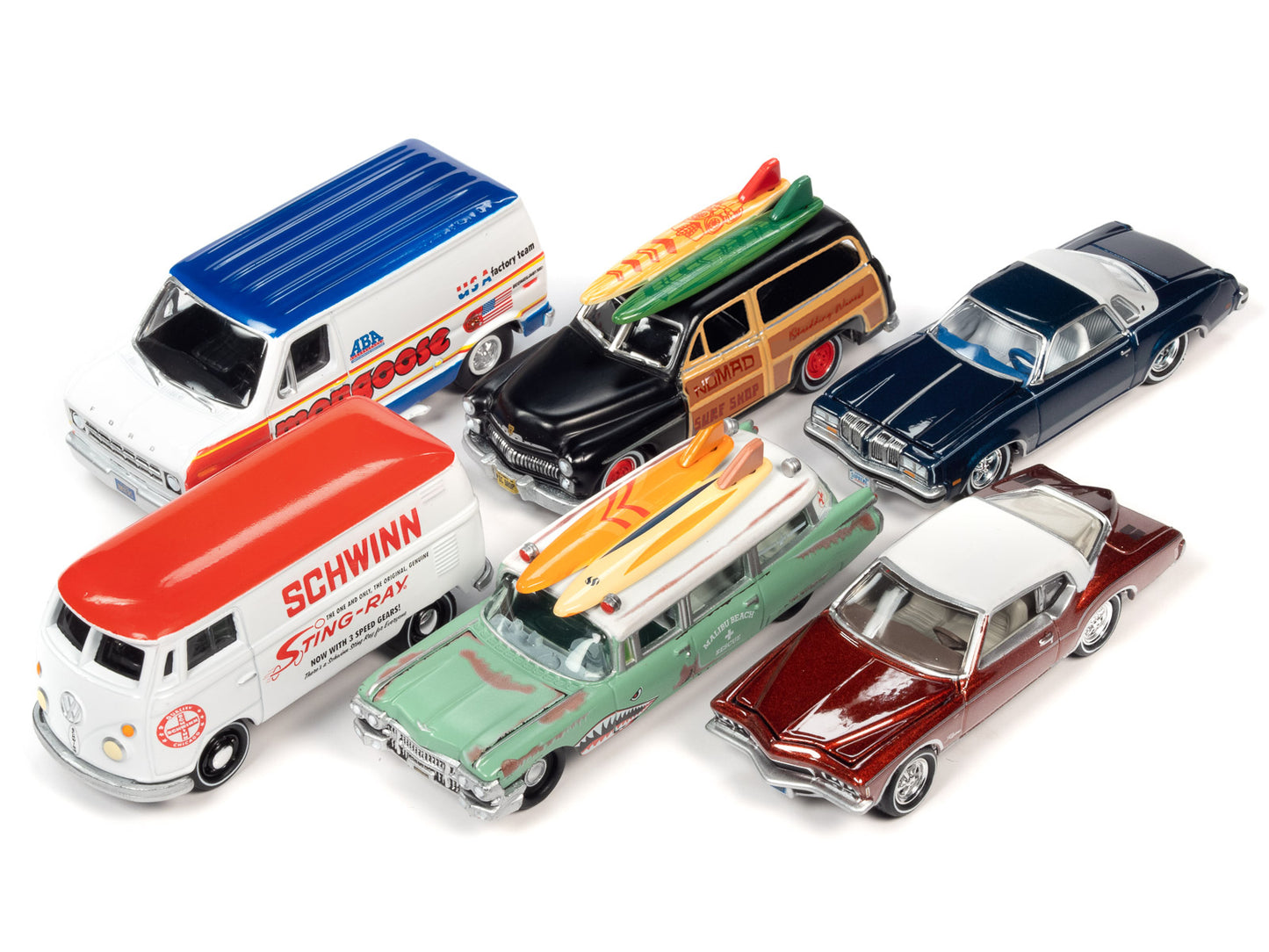 Johnny Lightning Diecast Model Car/Truck Set