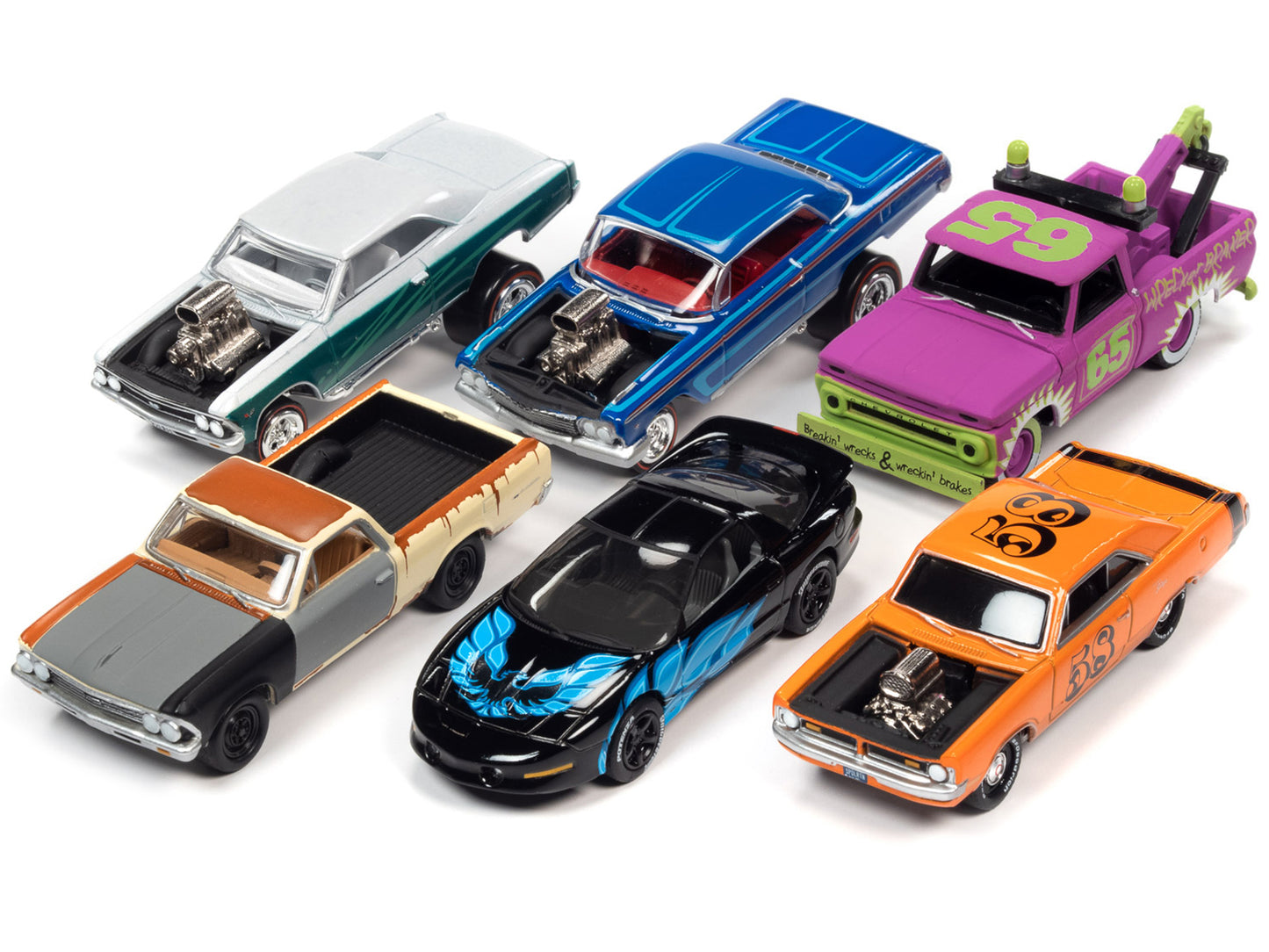 Street Freaks 2021 Diecast Model Car/Truck Set