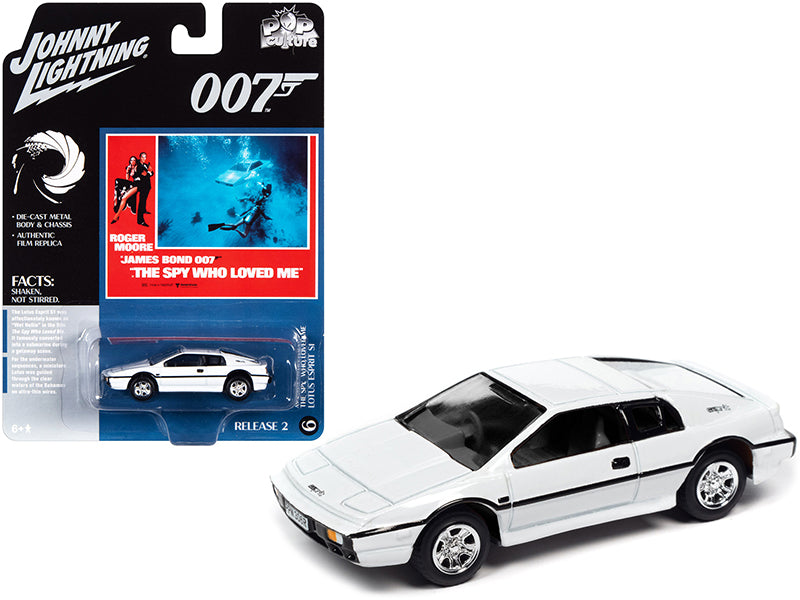 Lotus Esprit S1 White Diecast Model Car James Bond 007