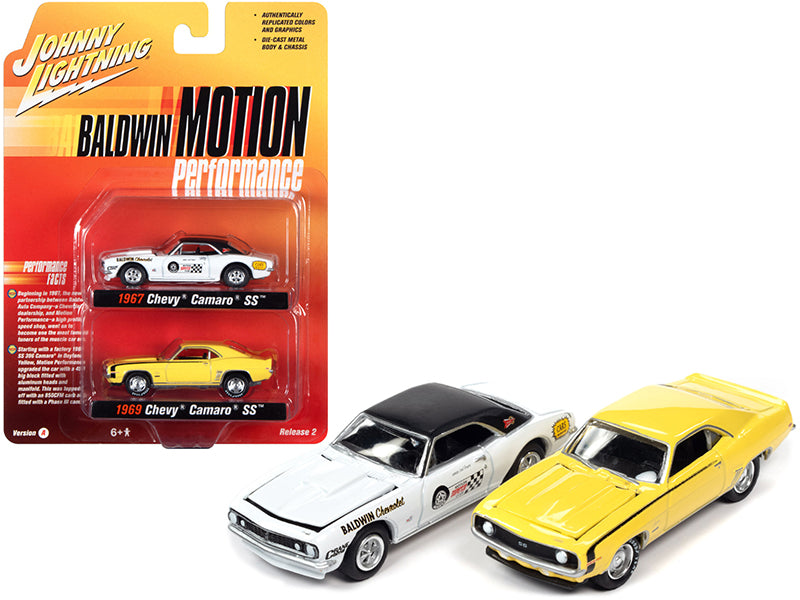 1969 Chevrolet Camaro SS Yellow Diecast Model Car