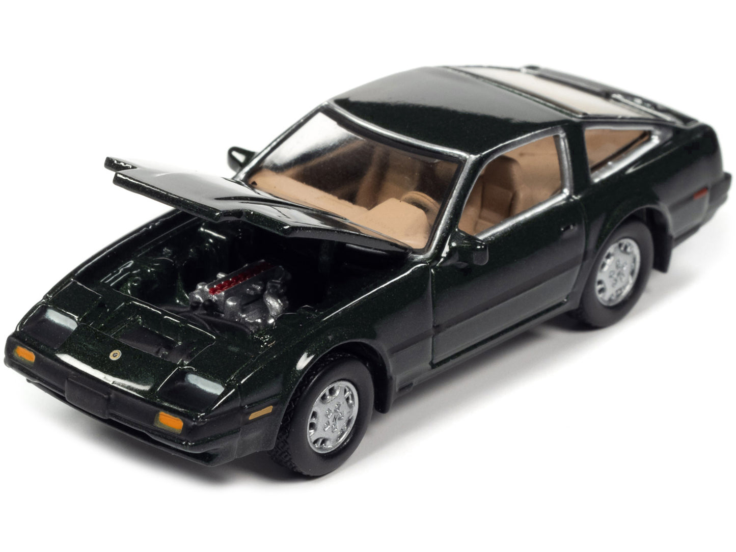 1984 Nissan 300ZX Dark Green Diecast Model Car