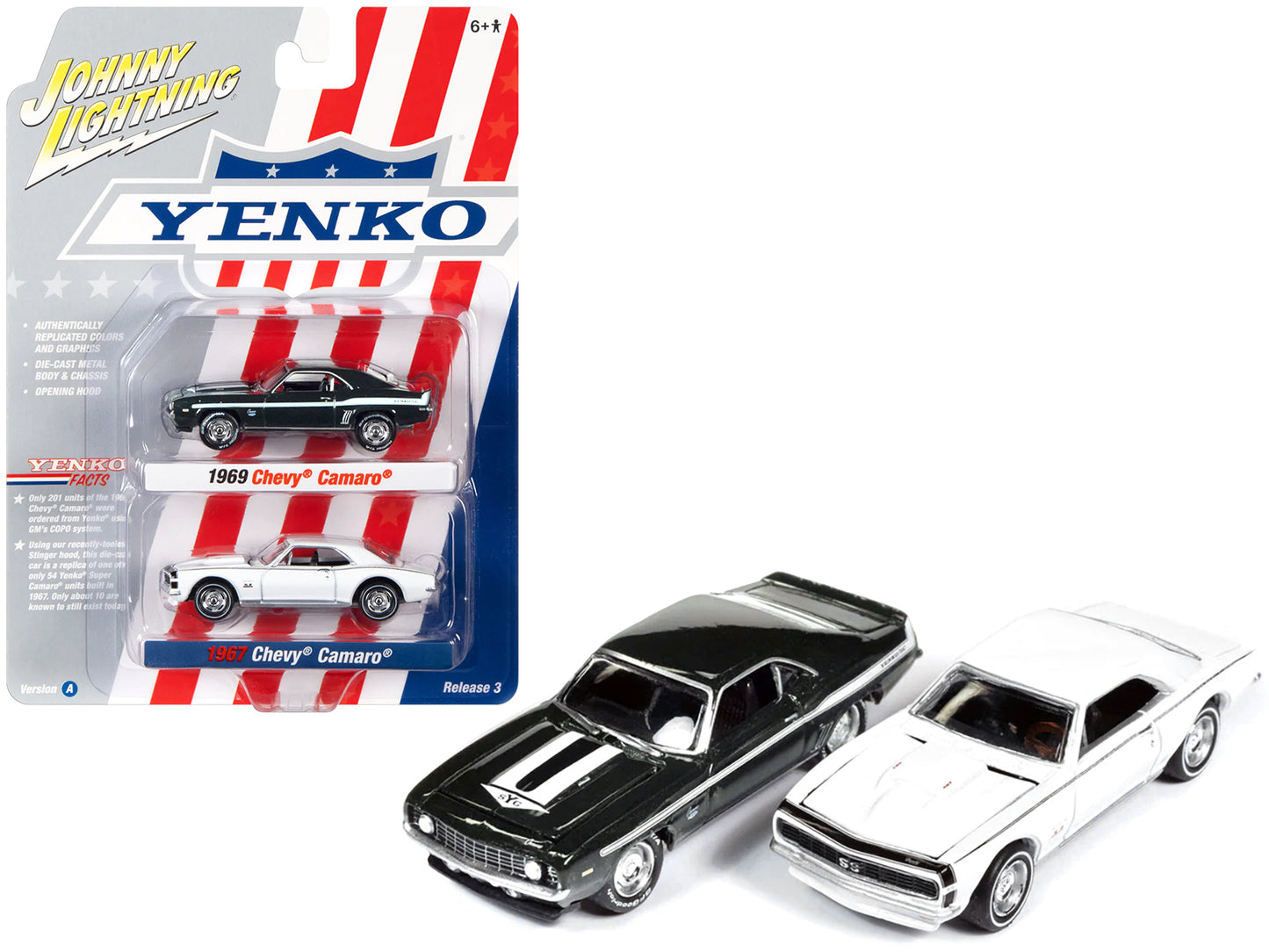 1969 Chevrolet Camaro Fathom Green Diecast Model Car