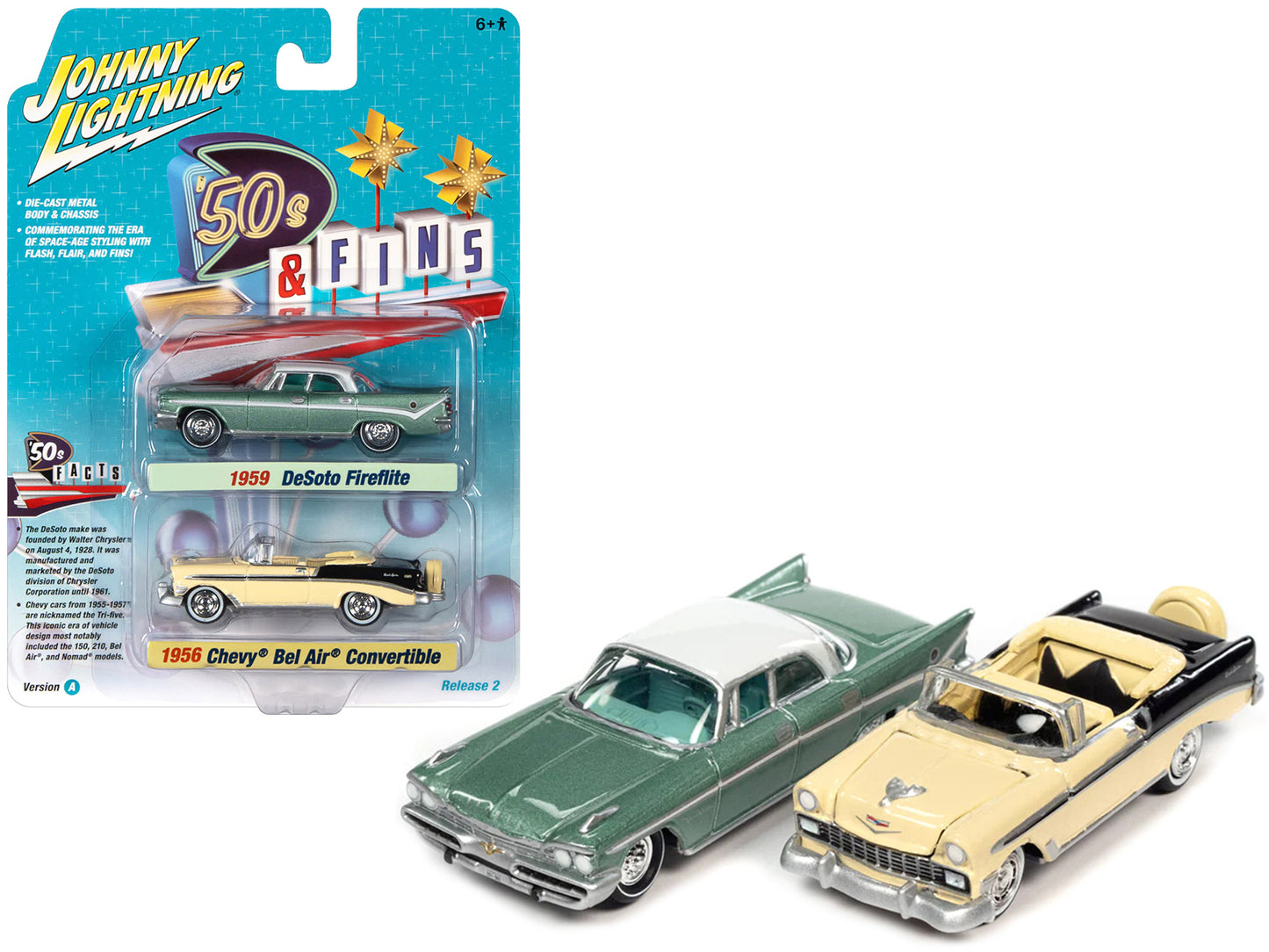 1959 Desoto Fireflite Surf Yellow Diecast Model Car
