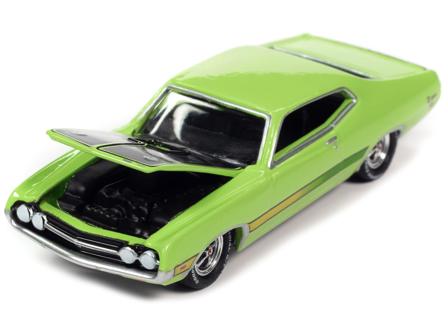 1971 Ford Torino Cobra Green Diecast Model Car