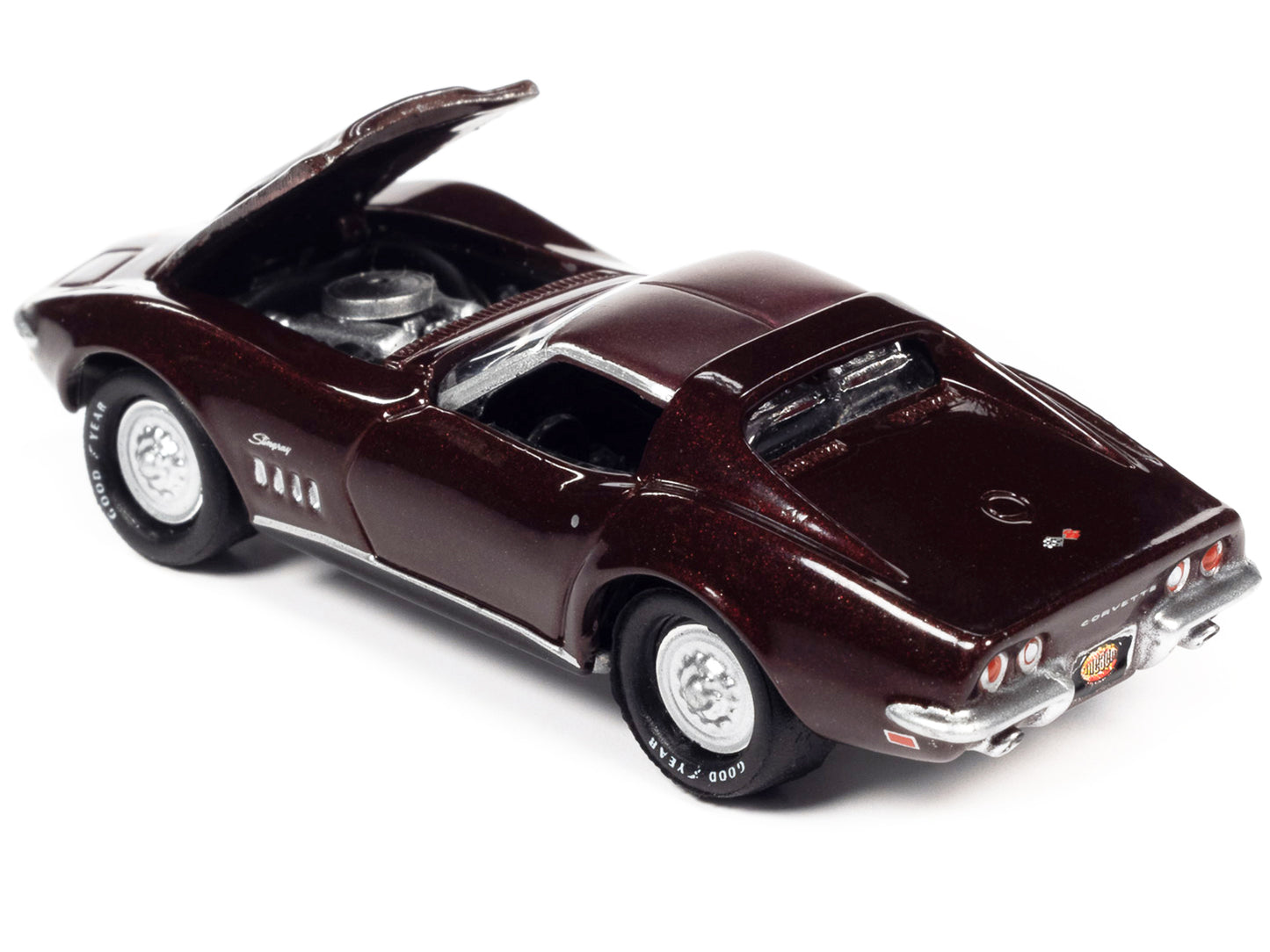 1969 Chevrolet Corvette 427 Red Diecast Model Car