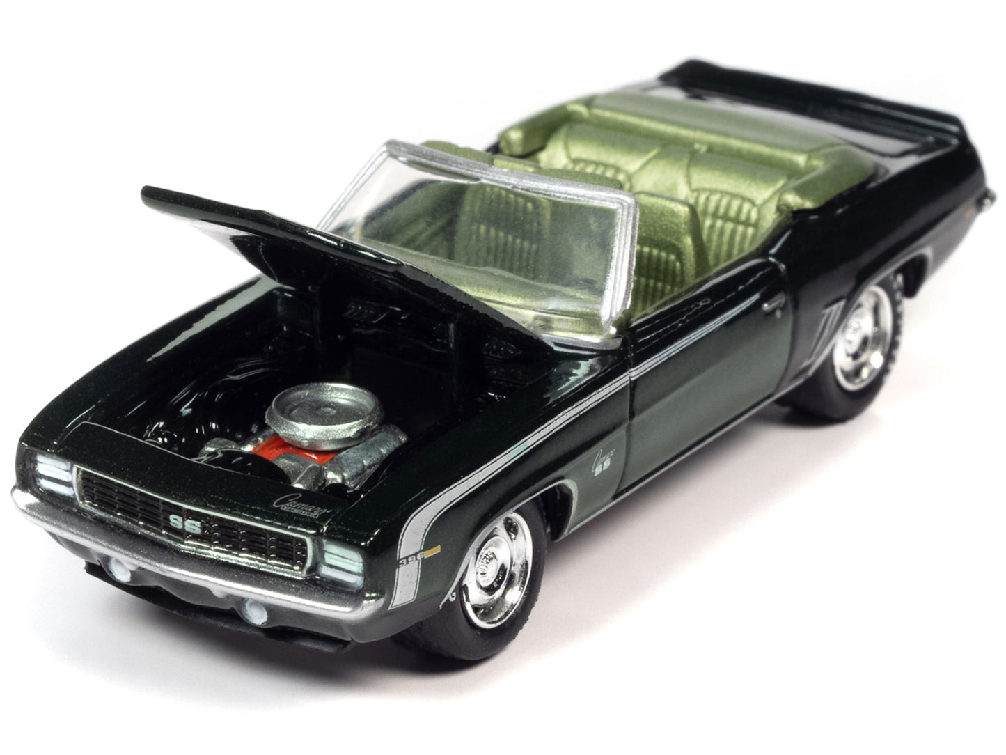 1969 Chevrolet Camaro RS Green Diecast Model Car