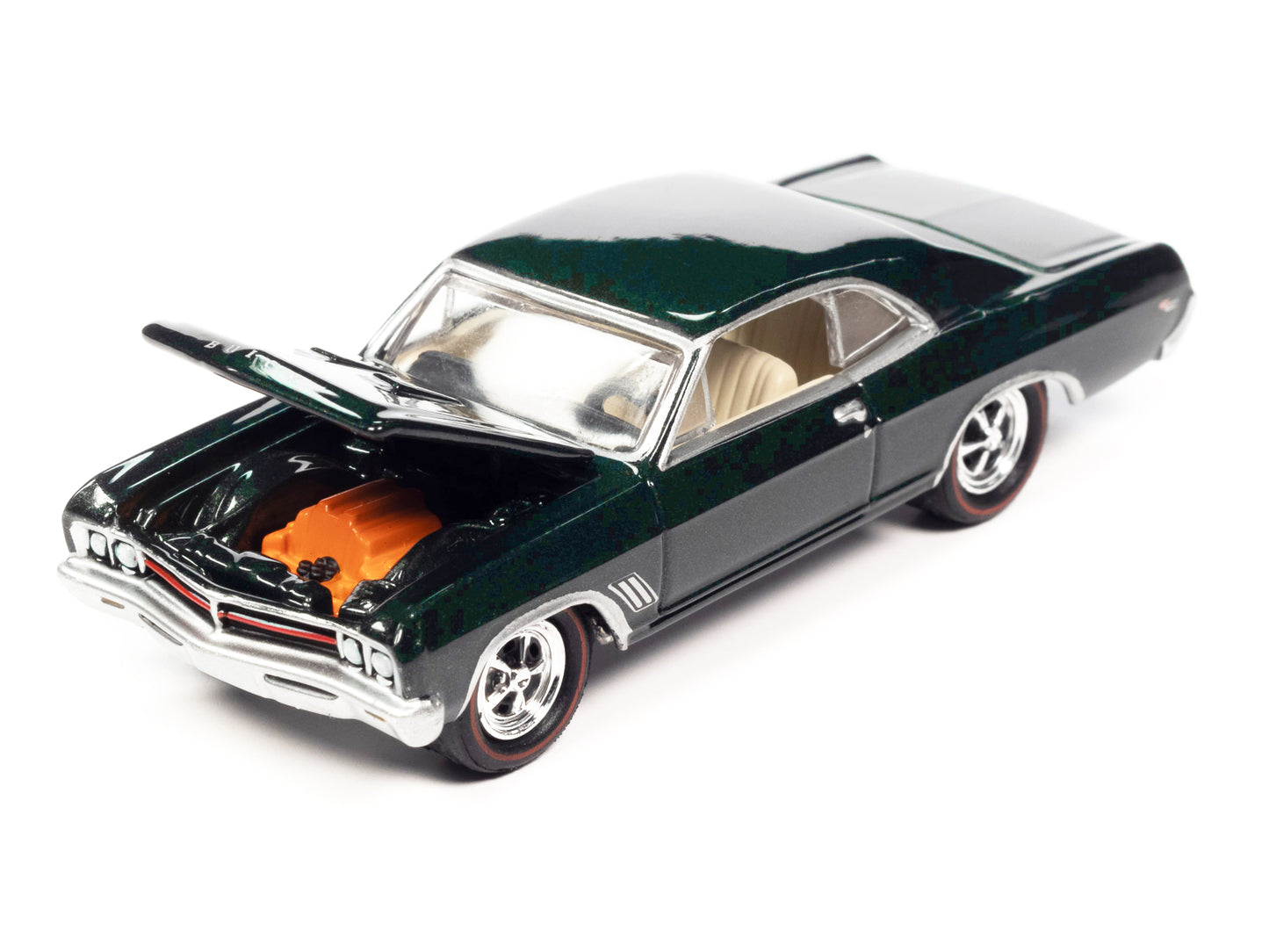 1967 Buick GS 400 Green Diecast Model Car