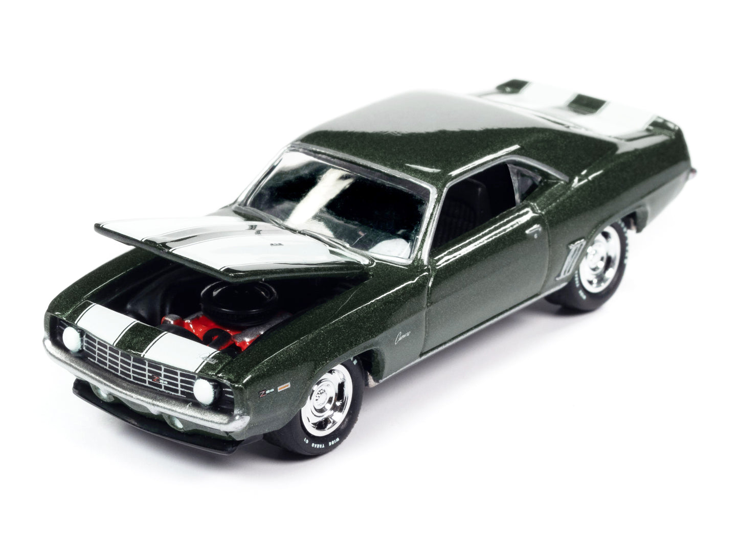 1969 Chevrolet Camaro Z Green Diecast Model Car