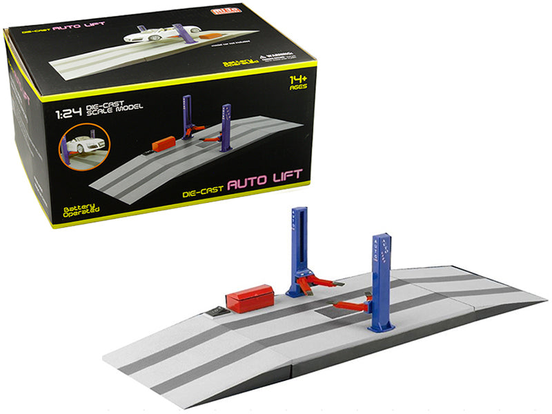 Battery Operated Diecast Model Automotive Lift