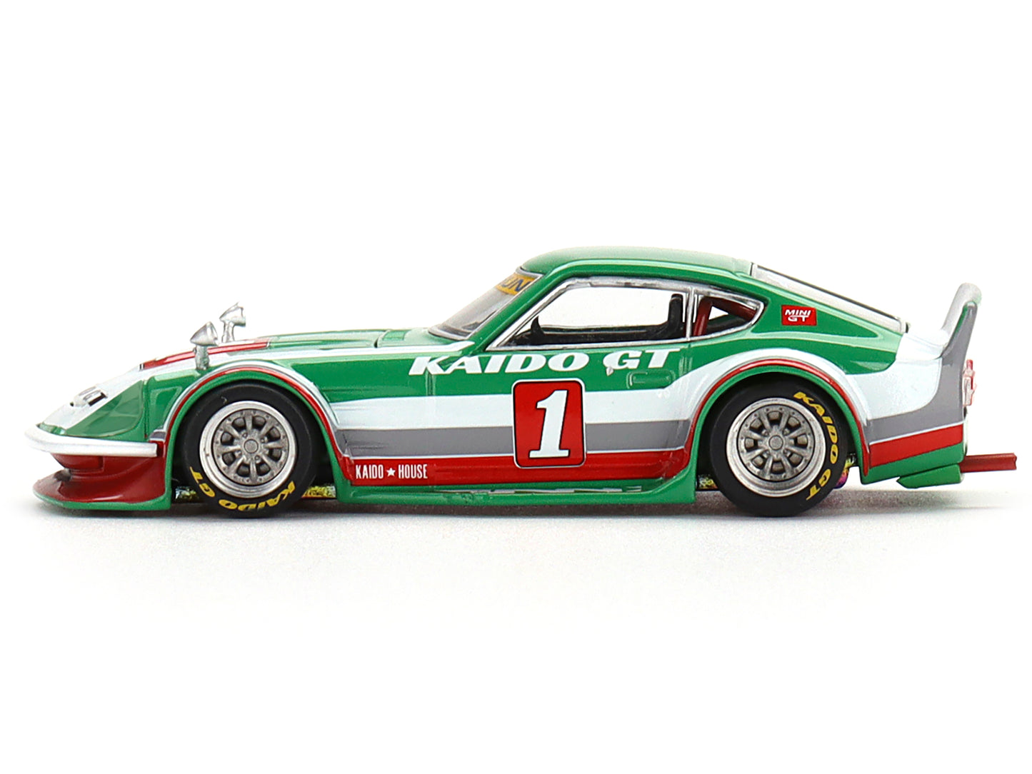 Datsun Fairlady Z Kaido Green Diecast Model Race Car