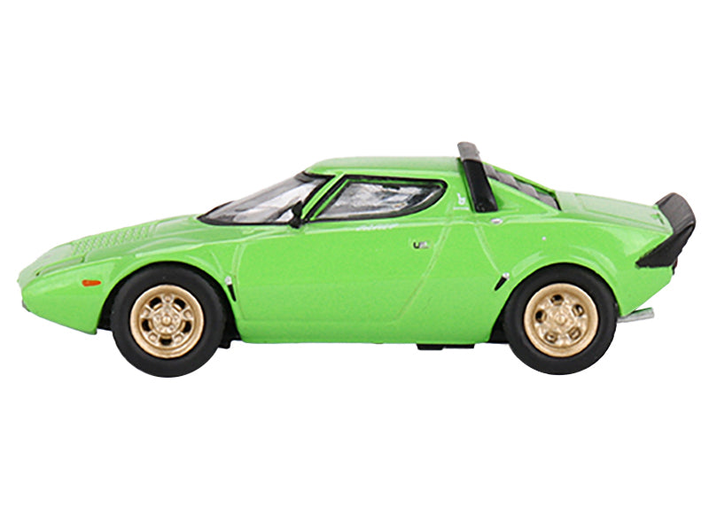 Lancia Stratos HF Stradale Green Diecast Model Car