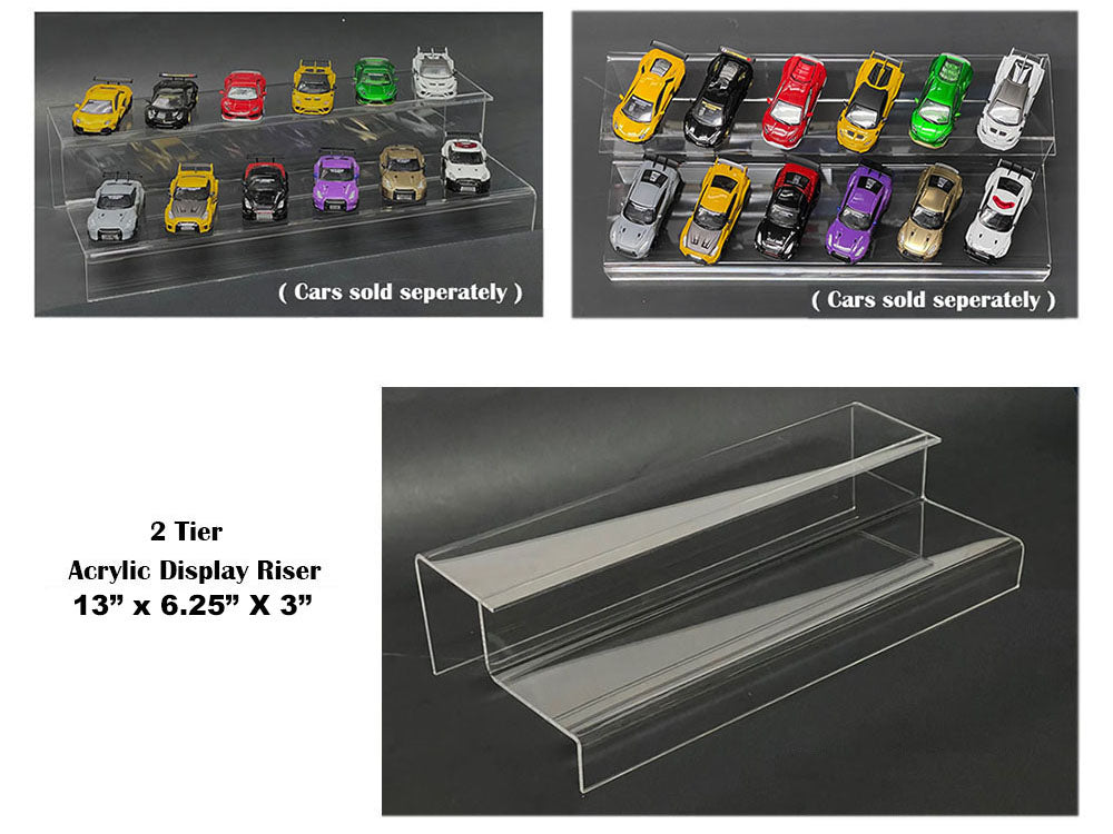 2 Tier Acrylic Stand Model Stand Riser