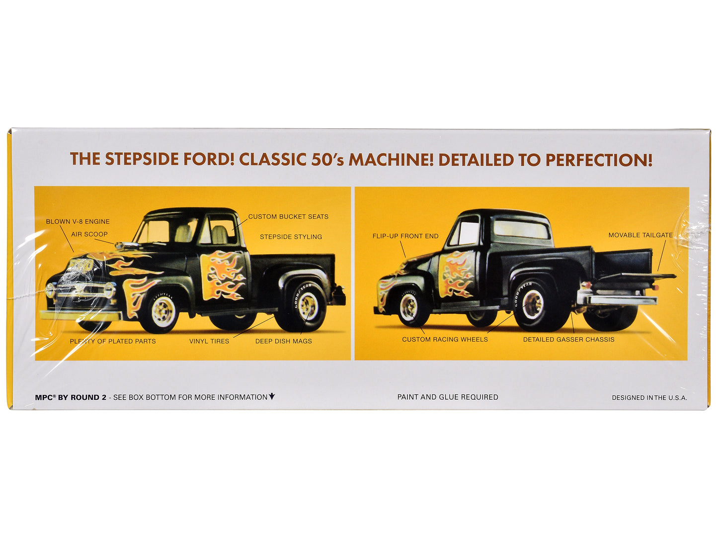 1953 Ford Stepside Plastic Model Model Kit to Build