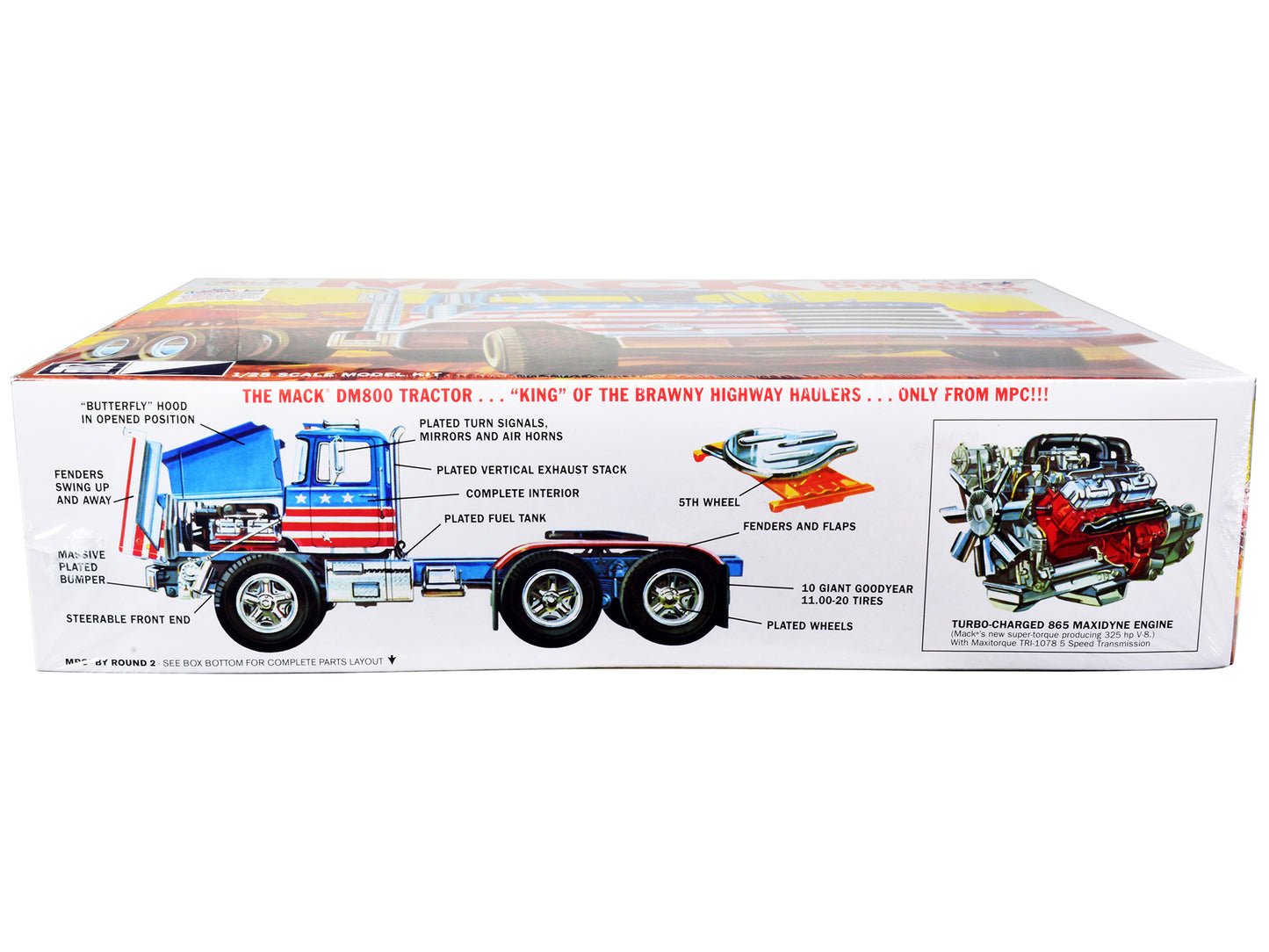 Skill 3 Model Kit Model Truck Tractor