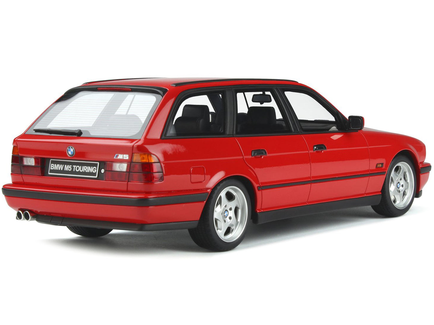 1994 BMW M5 E34 Red Model Car