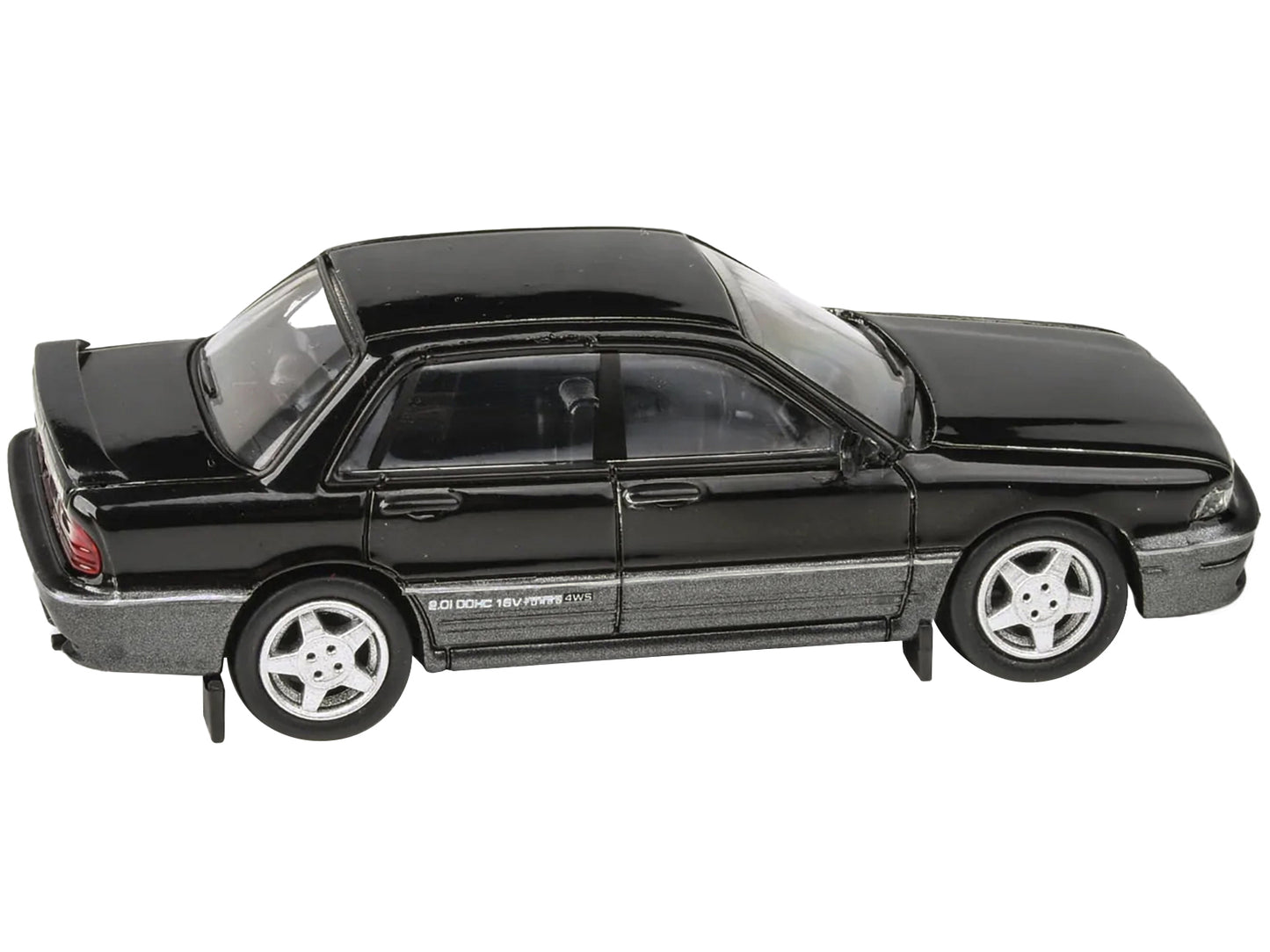1988 Mitsubishi Galant VR Black Diecast Model Car