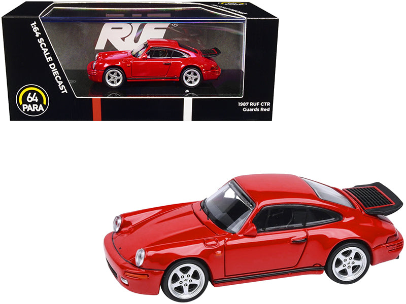1987 RUF CTR Guards Red Diecast Model Car