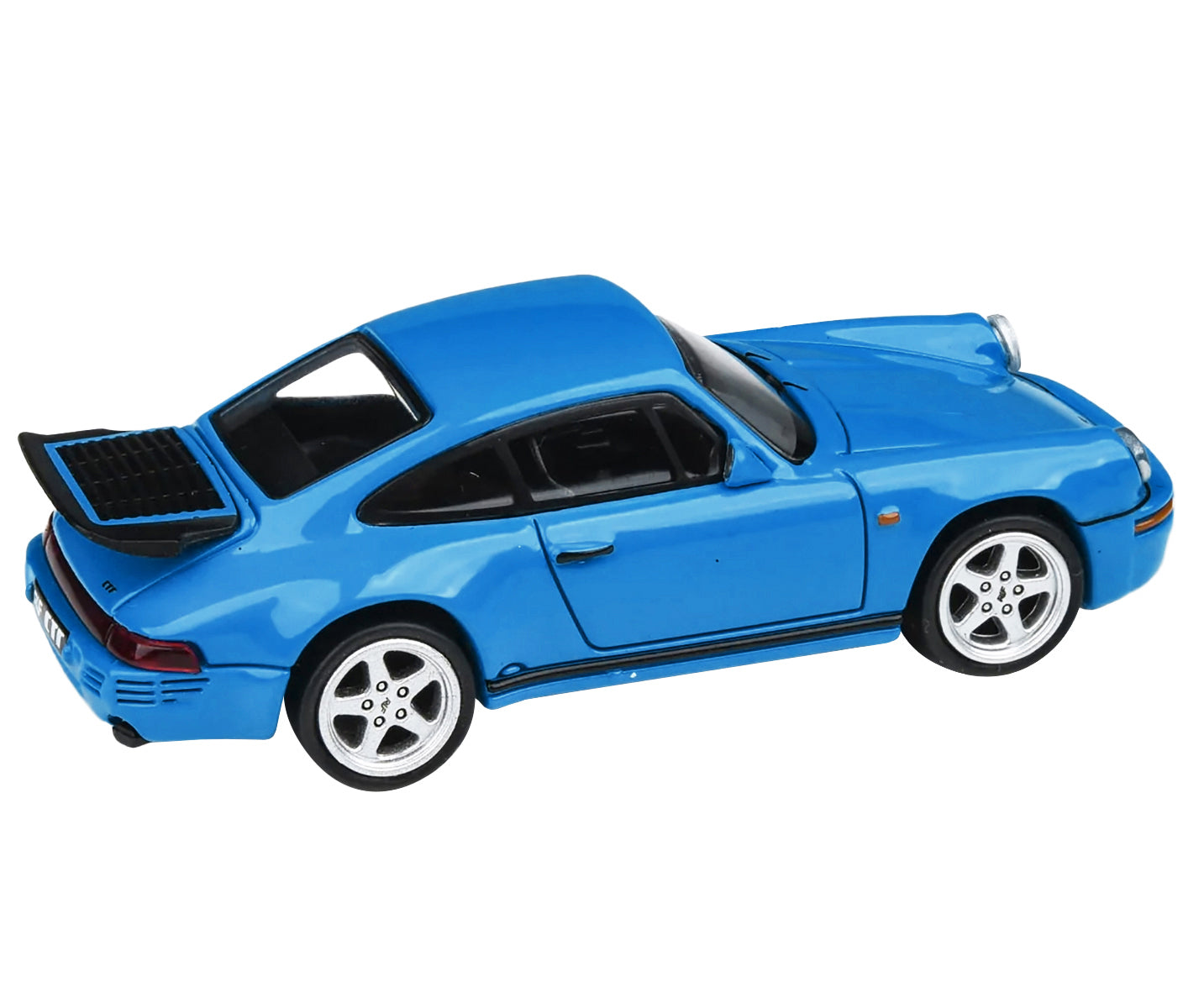 1987 RUF CTR Racing Blue Diecast Model Car