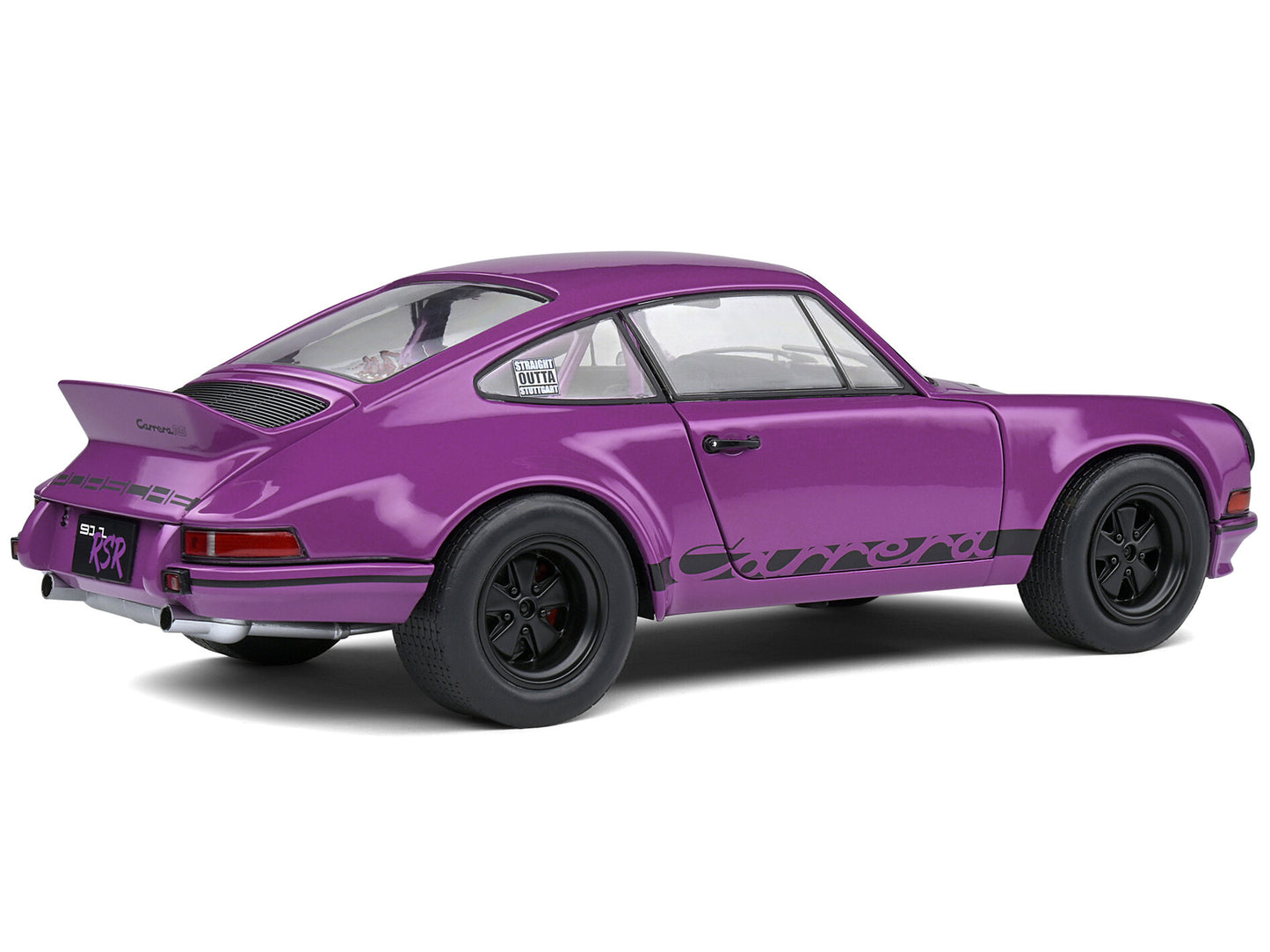 1973 Porsche 911 RSR Purple Diecast Model Car