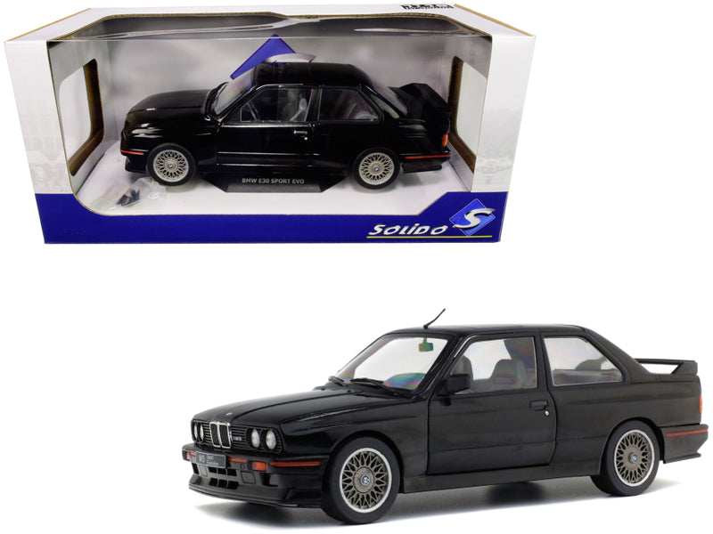 1990 BMW E30 Sport Black Diecast Model Car