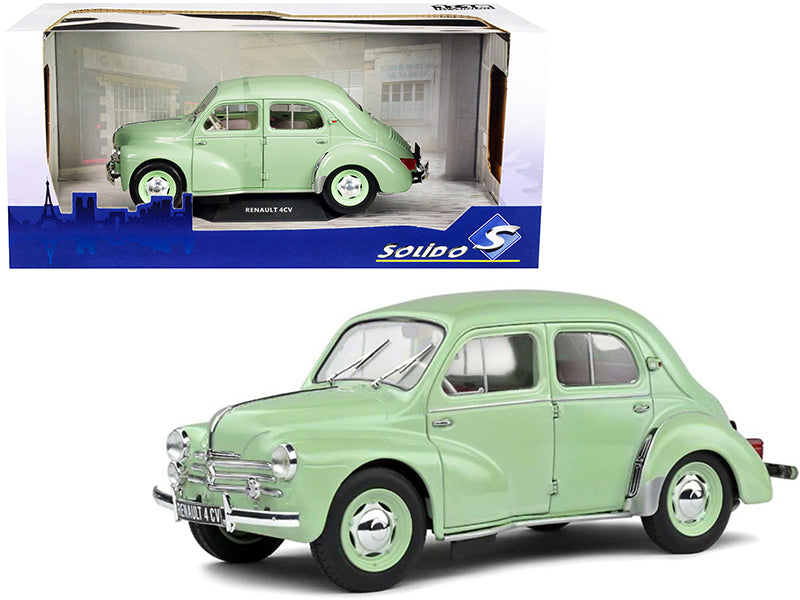 1955 Renault 4CV Vert Green Diecast Model Car