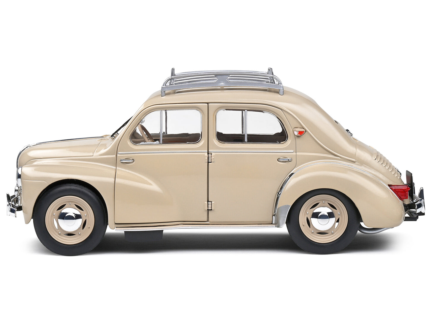 1956 Renault 4CV Beige Diecast Model Car