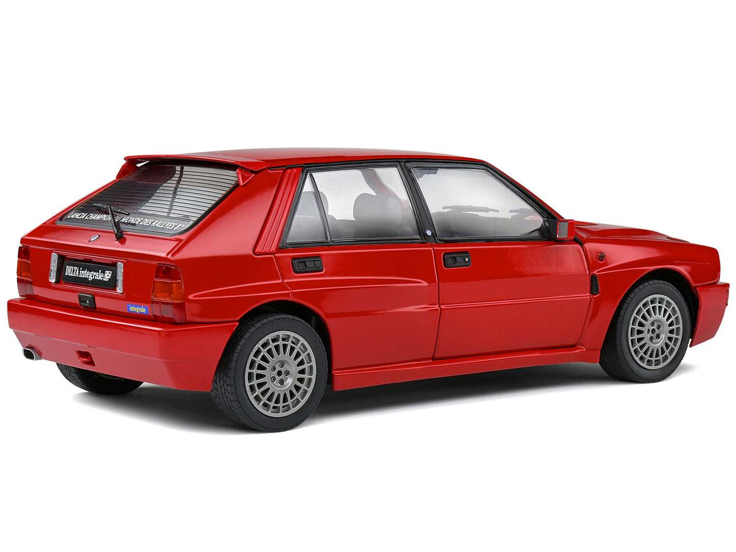 1991 Lancia Delta HF Red Diecast Model Car