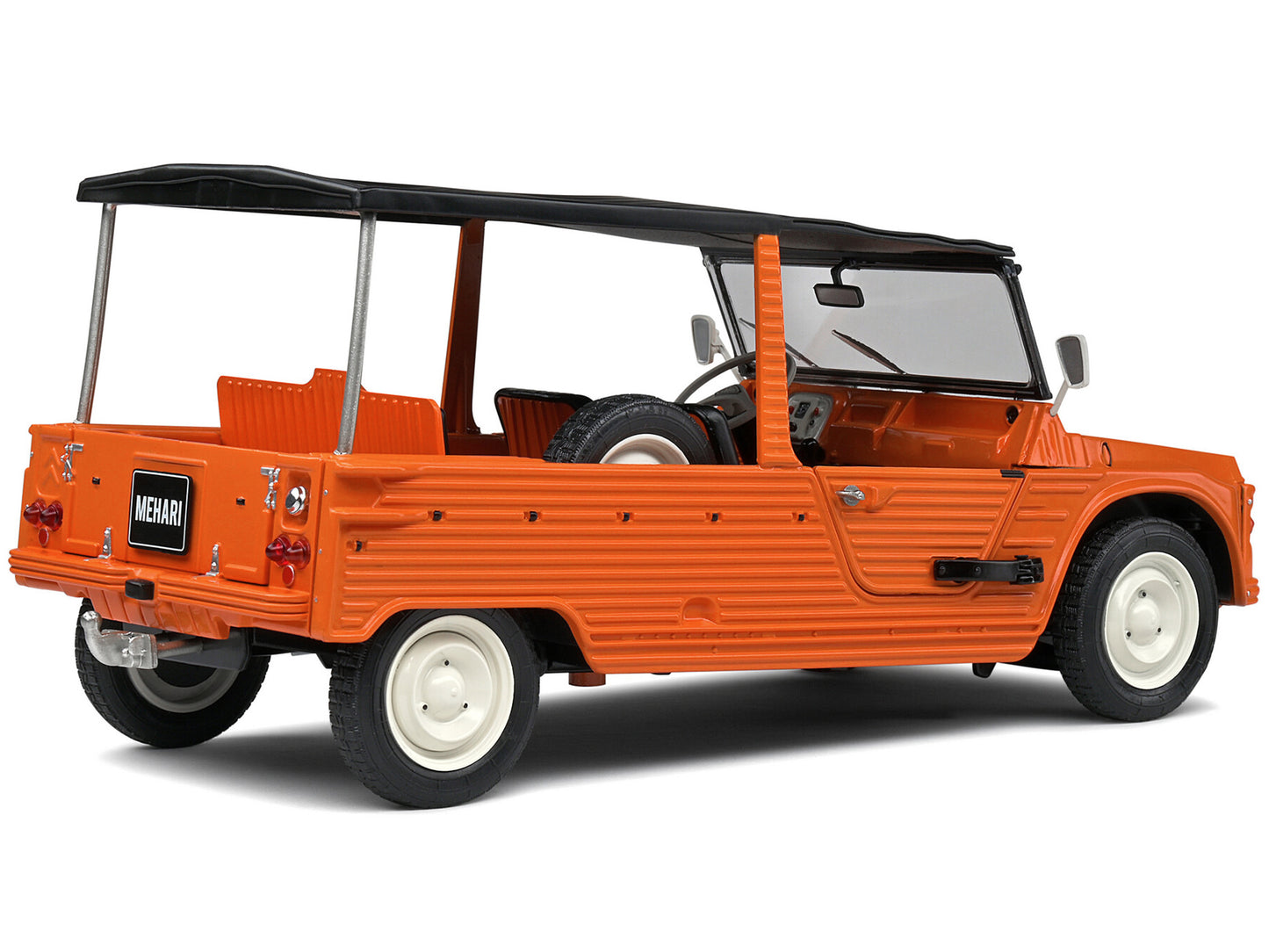 1970 Citroen Mehari MK Orange Diecast Model Car