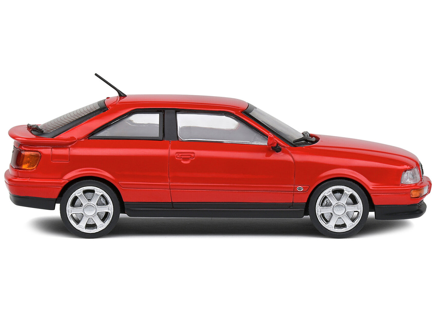 1992 Audi Coupe S2 Red Diecast Model Car