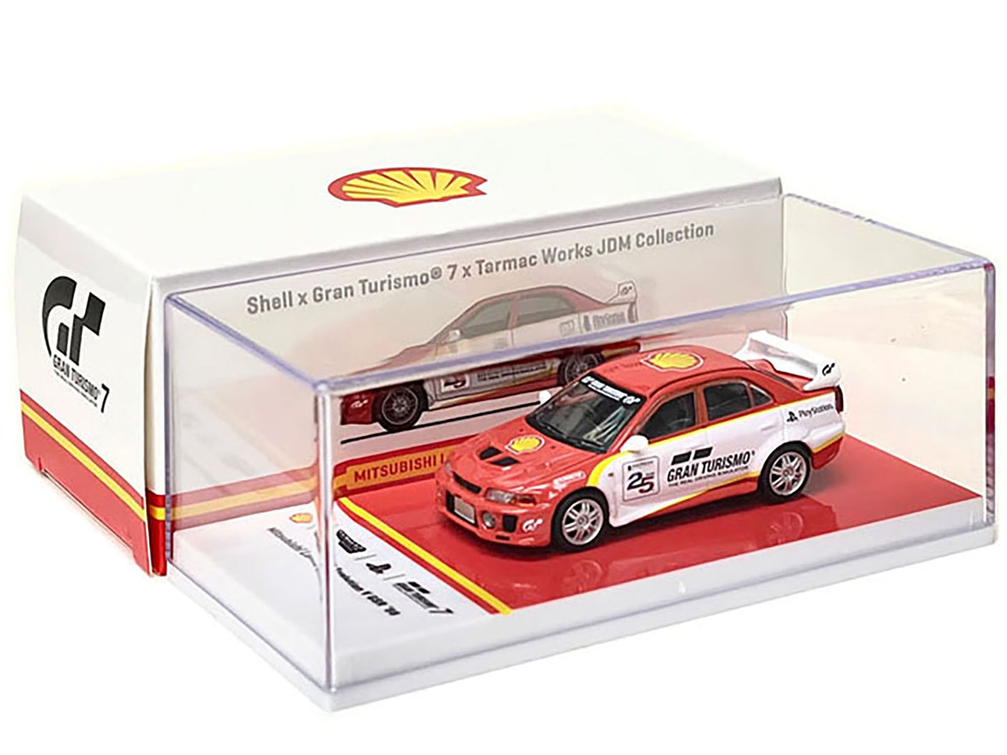 1998 Mitsubishi Lancer Evolution Red Diecast Model Car