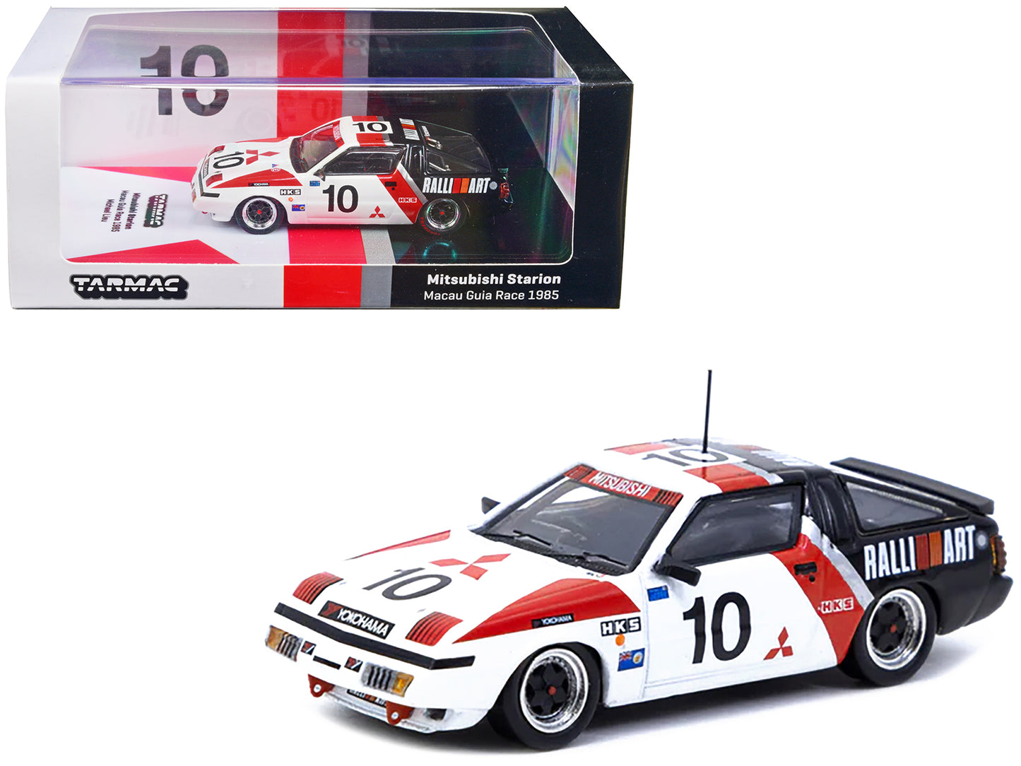 Mitsubishi Starion RHD Right Diecast Model Race Car