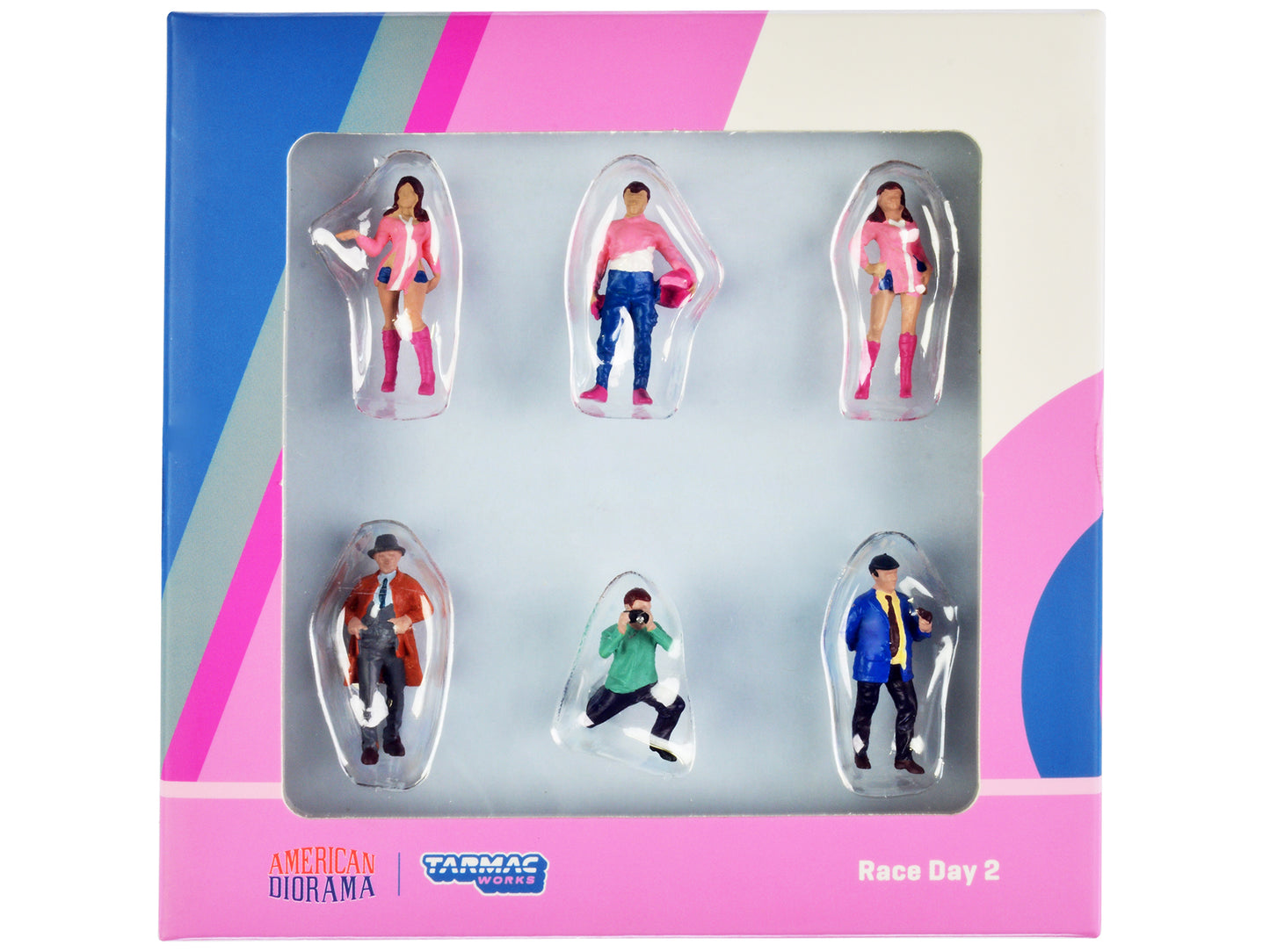 Diecast Model Race Day Crew Figure