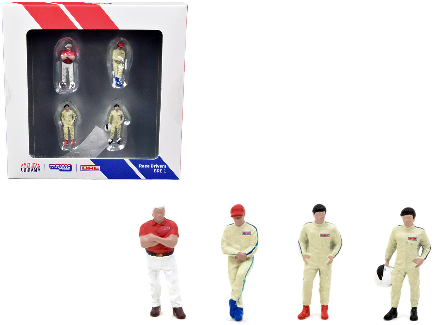 Diecast Model Race Car Driver Figure