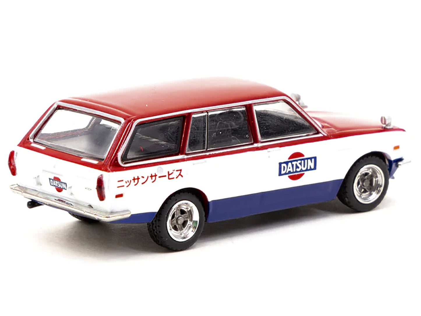 Datsun bird 510 Wagon Red Diecast Model Car