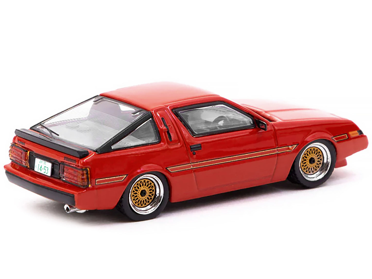 Mitsubishi Starion RHD Right Red Diecast Model Car