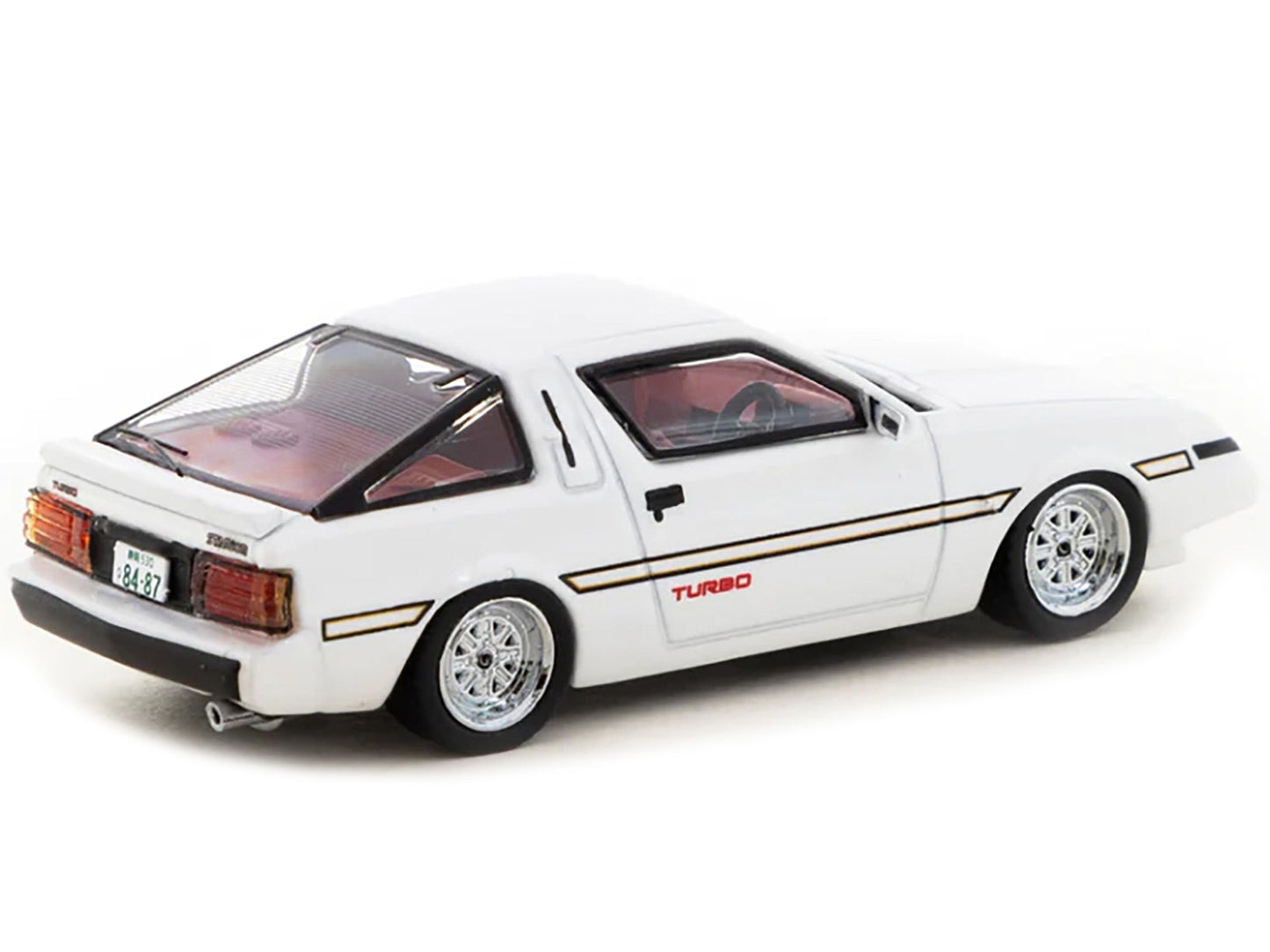 Mitsubishi Starion Turbo RHD White Diecast Model Car
