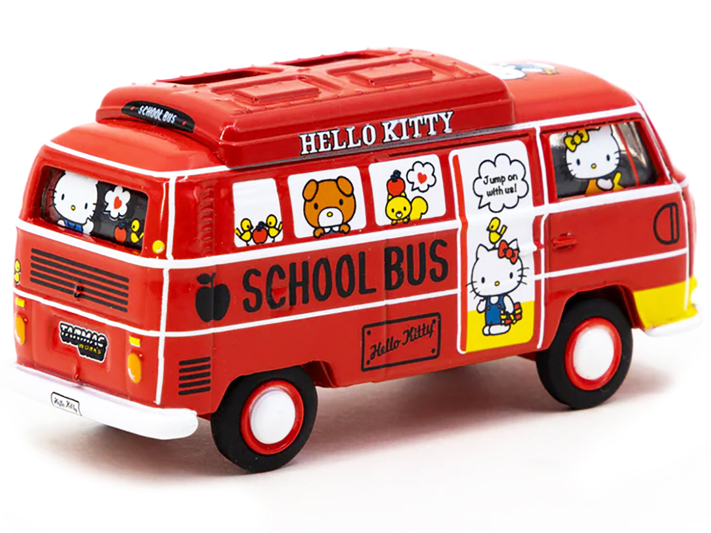 Volkswagen Type II T2 Red Diecast Model Van