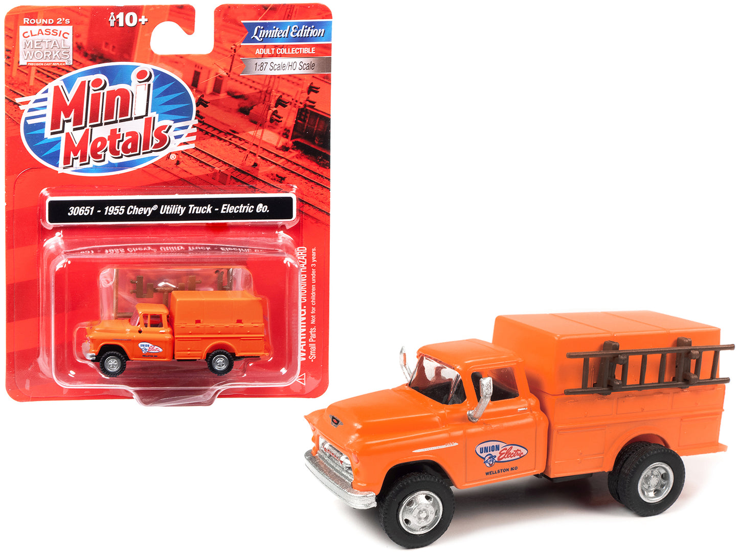 1955 Chevrolet Utility Orange Model Utility Truck