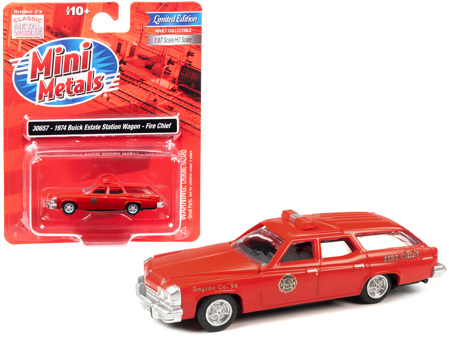 1974 Buick Estate Station Red Model Car
