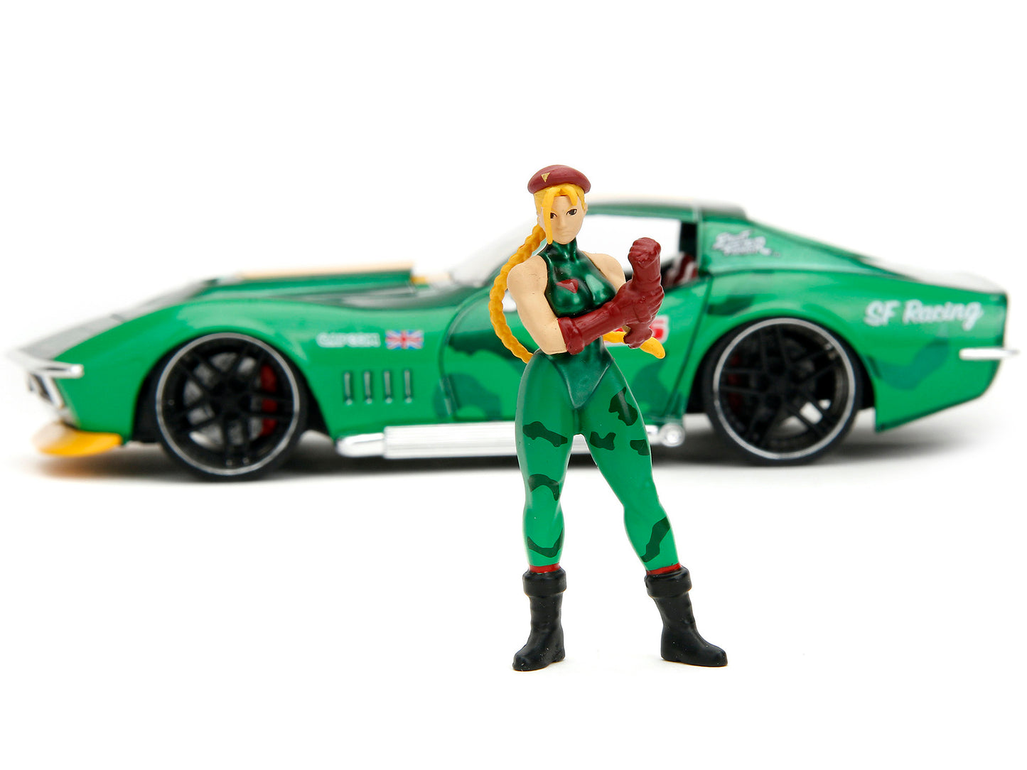 1969 Chevrolet Corvette Stin Green Diecast Model Car