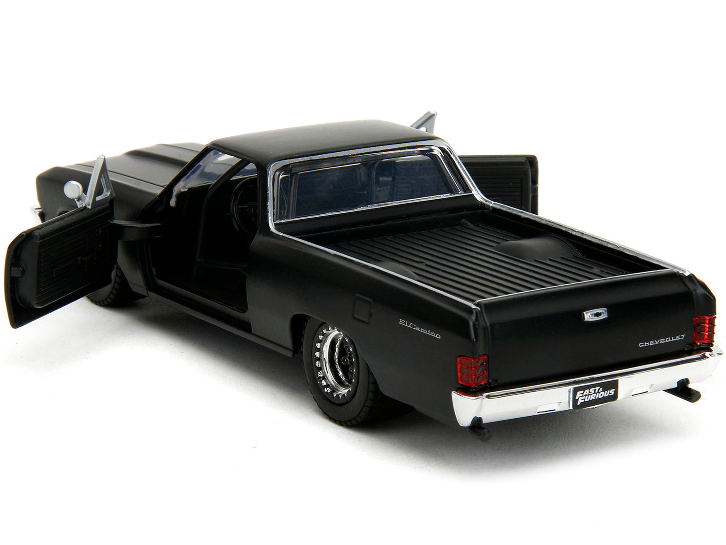 1967 Chevrolet El Camino Black Diecast Model Car