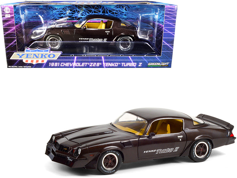 1981 Chevrolet Camaro Z Brown Diecast Model Car 