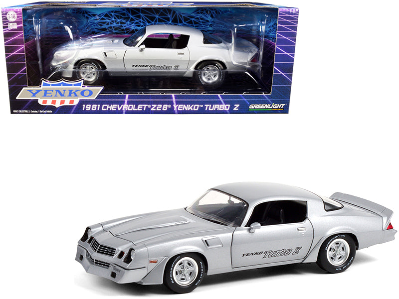 1981 Chevrolet Camaro Z Silver Diecast Model Car 