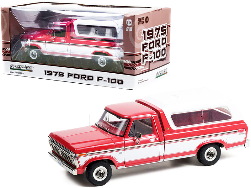 1975 Ford F-100 Red Diecast Model Pickup Truck 