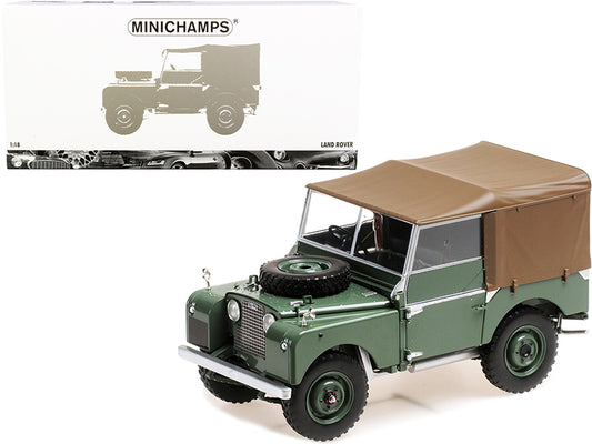 1949 Land Rover RHD Green Diecast Model Car 