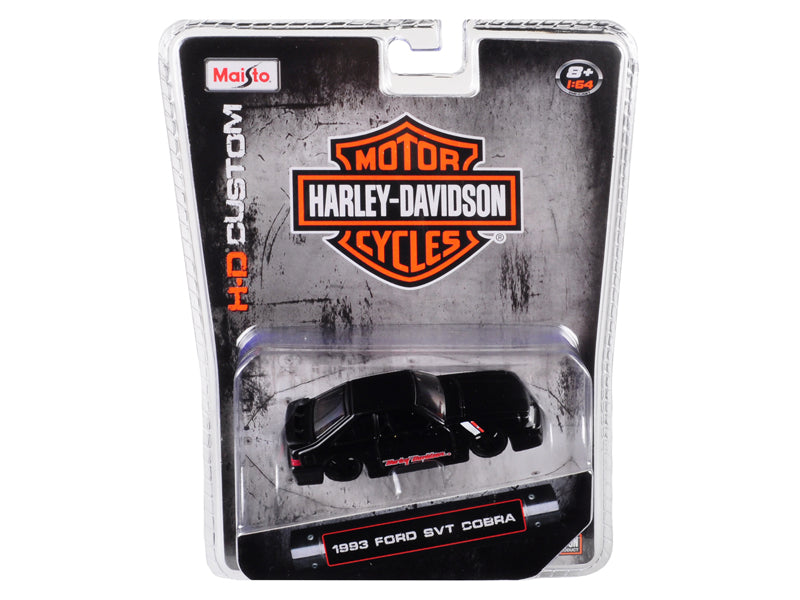 1993 Ford SVT Cobra Black Diecast Model Car 