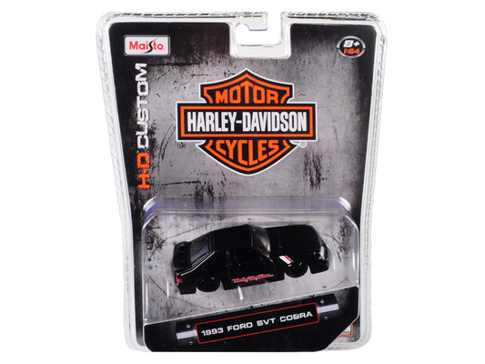 1993 Ford SVT Cobra Black Diecast Model Car 