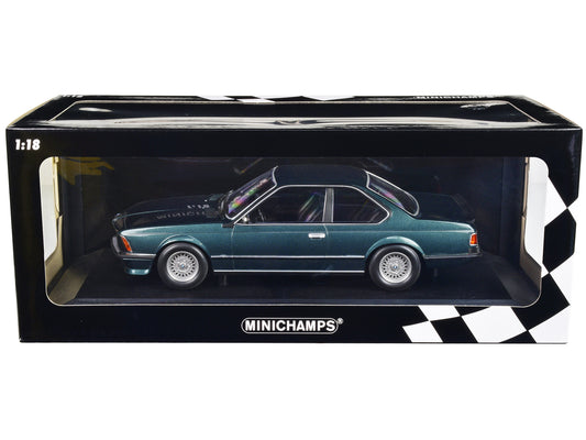 1982 BMW 635 CSi Blue Diecast Model Car 