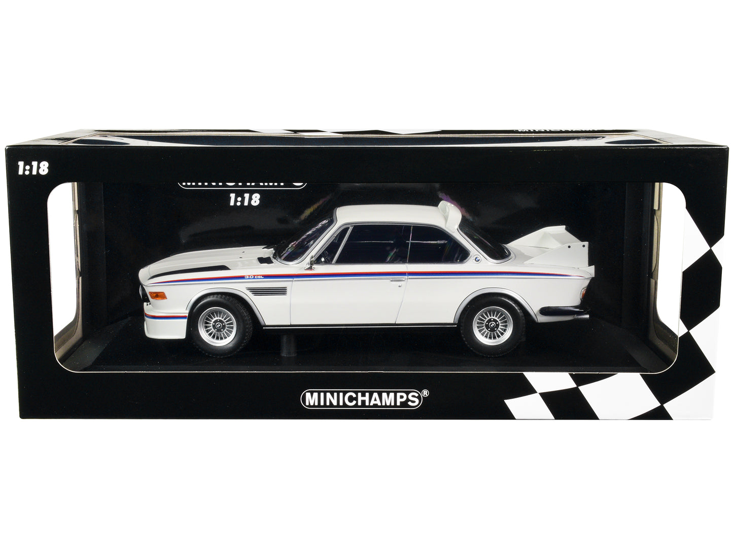 1973 BMW 3.0 Red Diecast Model Car 