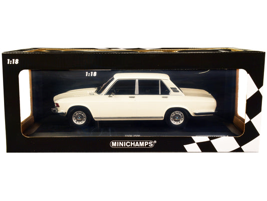 1968 BMW 2500  White Diecast Model Car 